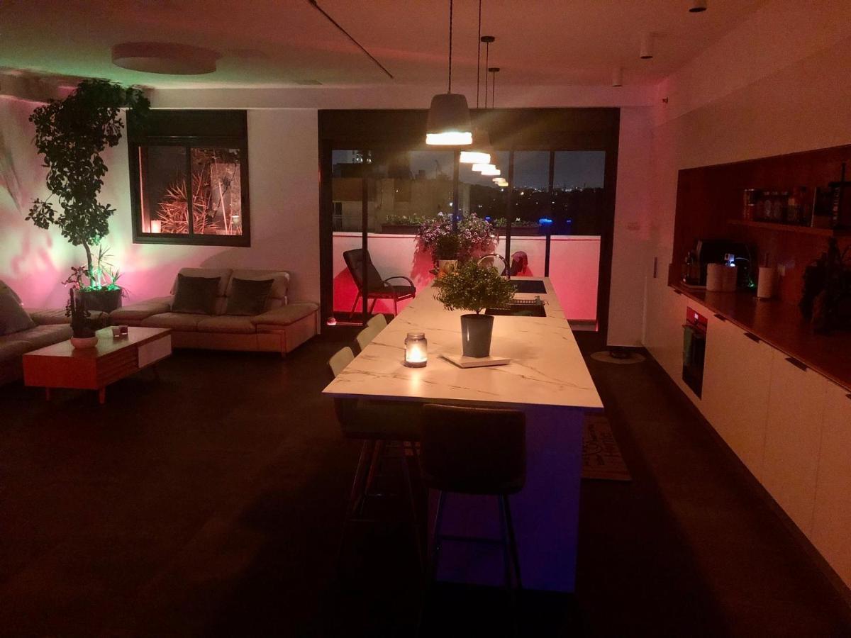 Suite And Room In A Breathtaking New Designed Penthouse In Se Tlv Tel Aviv Dış mekan fotoğraf